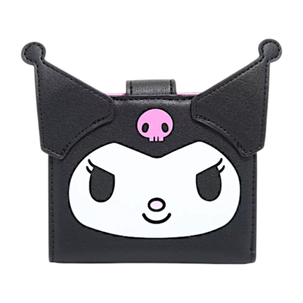 Loungefly Sanrio Kuromi Rare Limited Edition Figural Snap Cardholder Mini Wallet - Picture 5 of 7